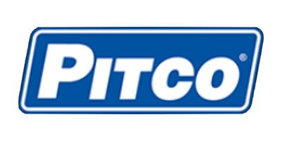 Das Logo von Pitco zeigt Elektriker und E-Mobilität auf weißem Hintergrund.